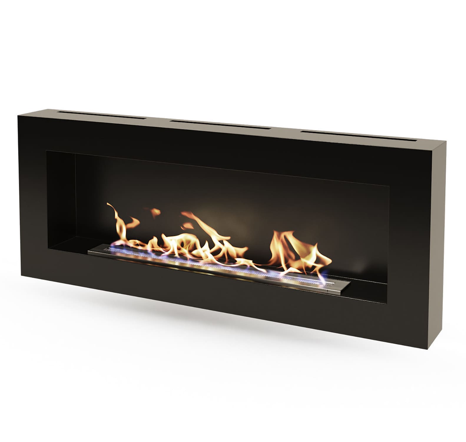 Биокамин "Русский огонь" Лофт 1200N настенный с защитным и декоративным стеклом по цене 43 100 руб.