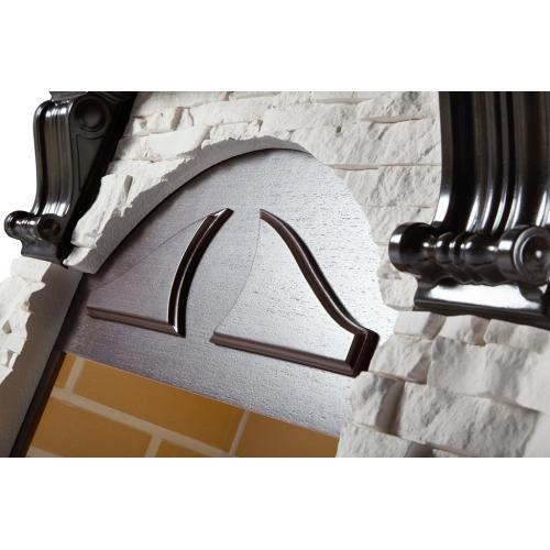 Torre C сланец белый (темный дуб)+Caminetto EFP/P-20LS