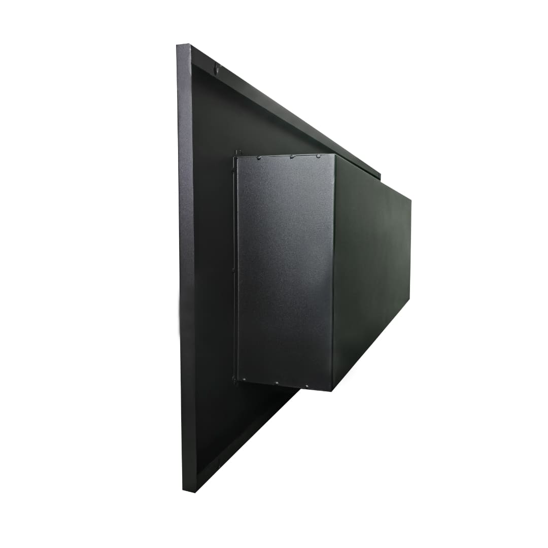 Биокамин "Русский огонь" Хай-тек 1100V встраиваемый с защитным и декоративным стеклом по цене 46 100 руб.