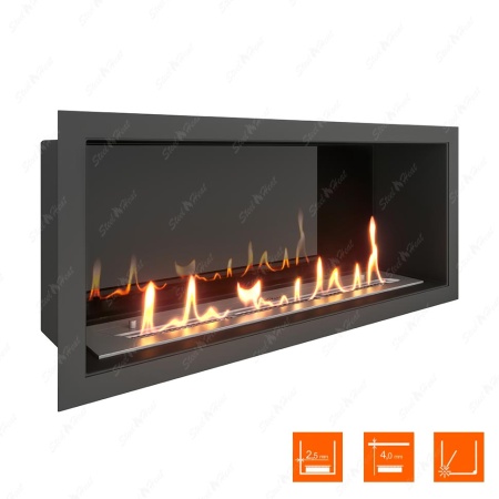 Биокамин SteelHeat LEADER 700 XL стемалит по цене 36 384 руб.