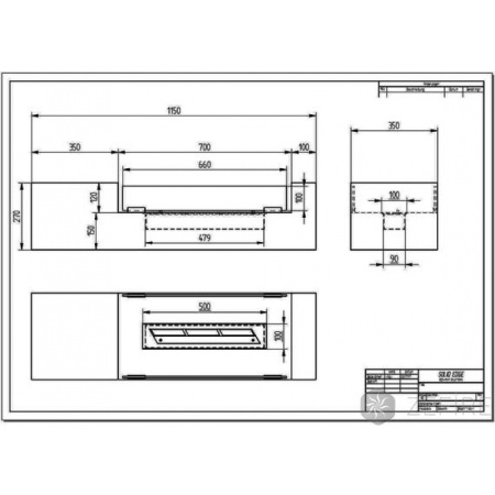 Биокамин ZeFire Podium 1100 по цене 49 800 руб.