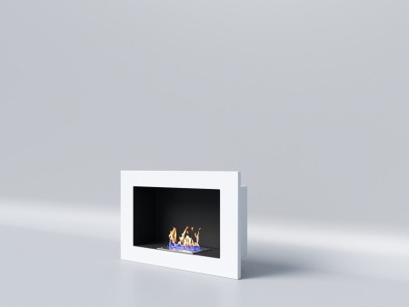 Биокамин "Русский огонь" Лайт Бланк 650V с защитным стеклом по цене 13 050 руб.