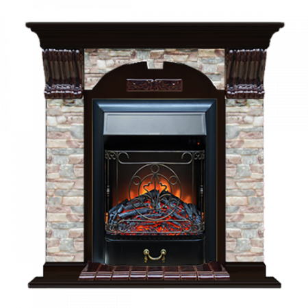 Арочный Грот цветной (венге)+Majestic Black Арочный Грот цветной (венге)+Majestic Black