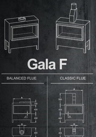 
Газовая топка Vero Design GA 8 F
