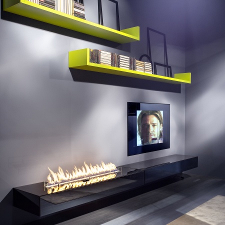 Биокамин  Fire Line Automatic 3 L=1190 black по цене 710 000 руб.