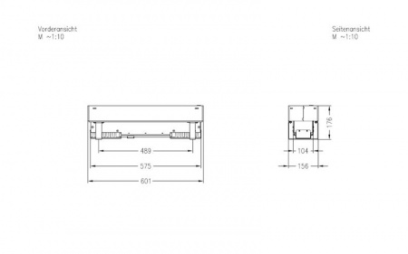 Встраиваемый биокамин Spartherm ebios-fire Quadra Inside Automatic SL 500 по цене 434 200 руб.