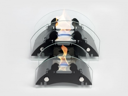 Настольный биокамин Lux Fire "Царский мост" M Чёрный по цене 13 305 руб.